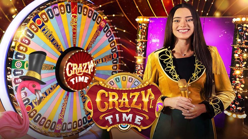 Crazy Time live casino table