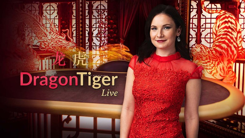 Dragon Tiger live casino table